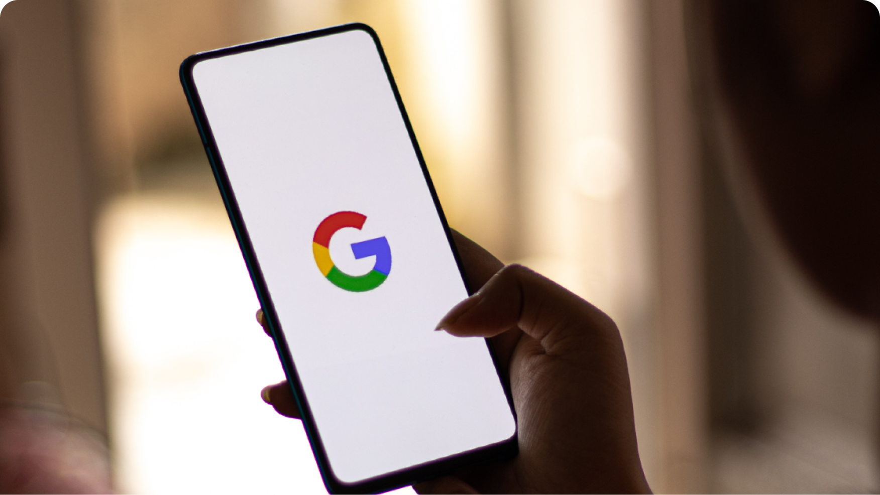 Person using Google Pay